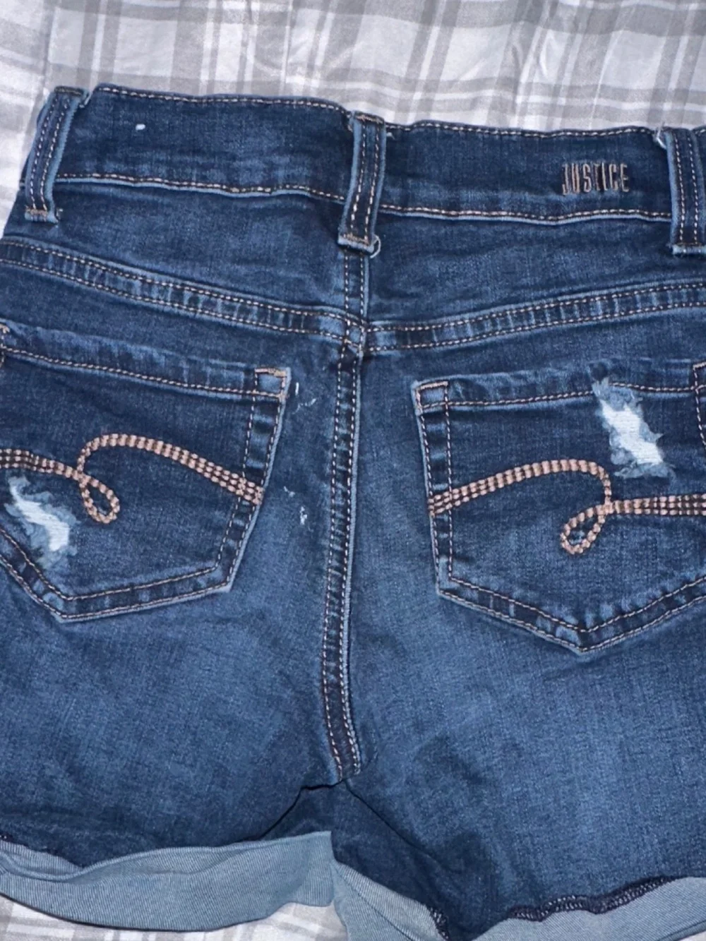 #214 Justices Jean shorts